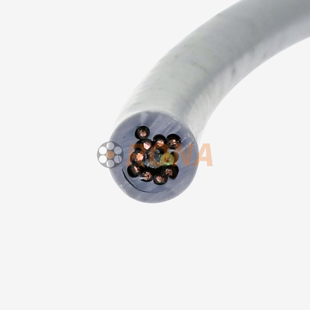 300/500V RONA HFV 10G0,5 мм2 ПВХ -цепные кабели с щитом для промышленной автоматизации и порта